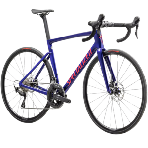 bici carretera azul